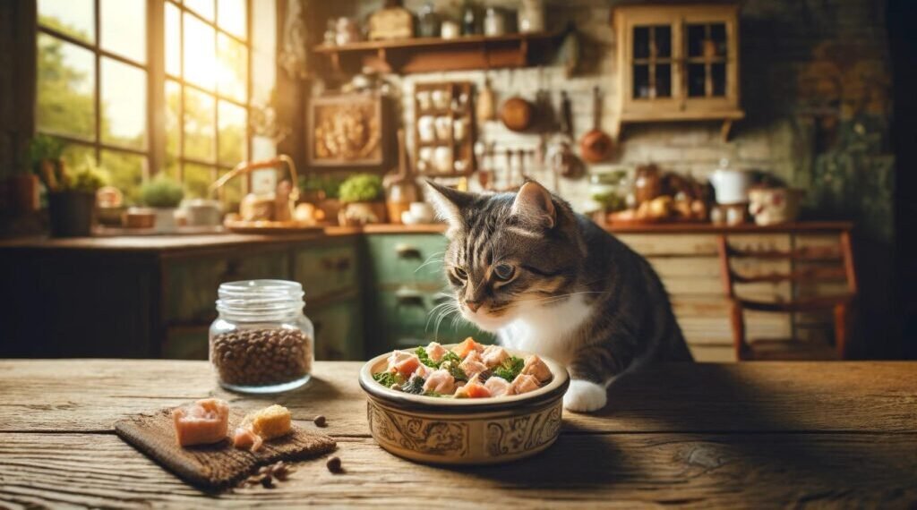 Comida Casera para Gatos